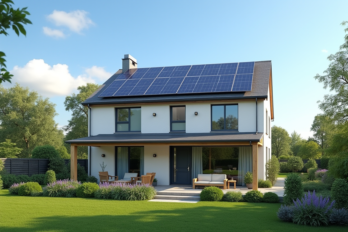 Puissance de panneau solaire nécessaire pour une maison de 100m2