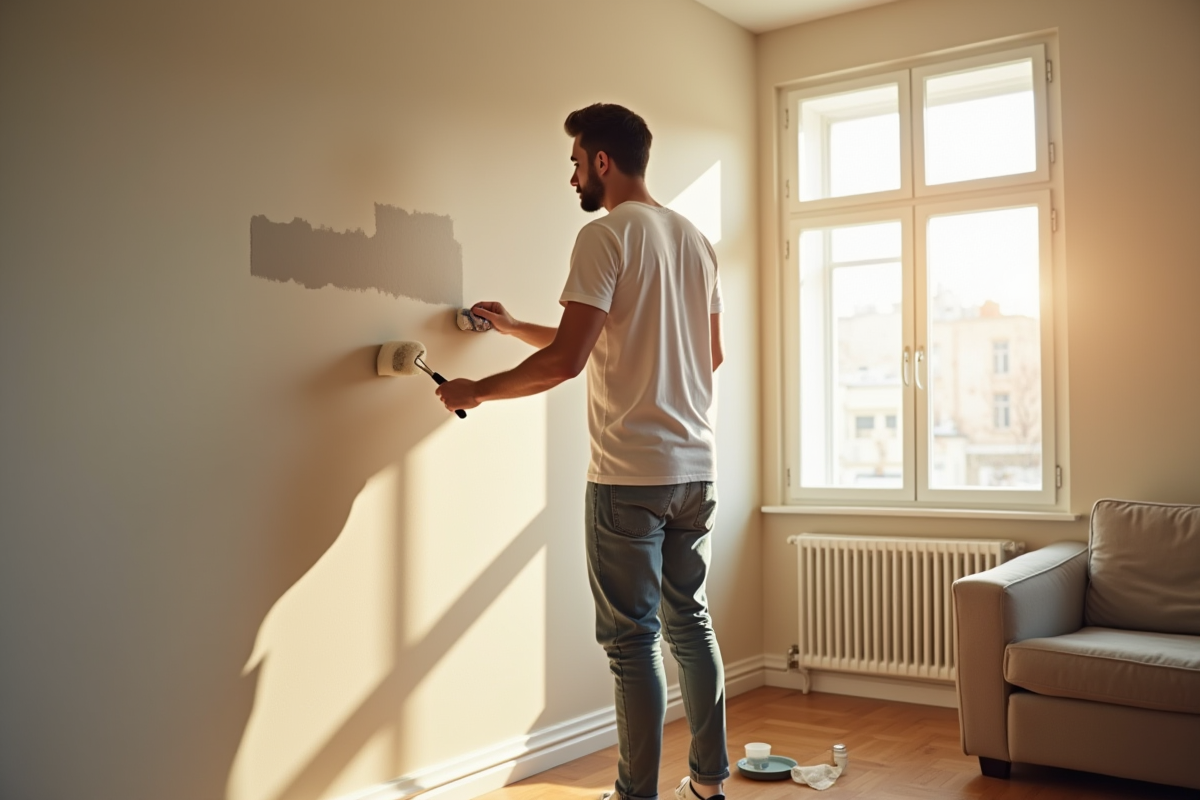 Responsabilité de la peinture : locataire vs propriétaire