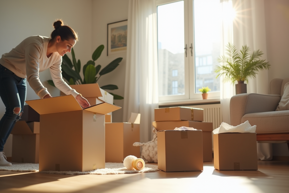 Choisir la taille de carton idéale pour un déménagement efficace